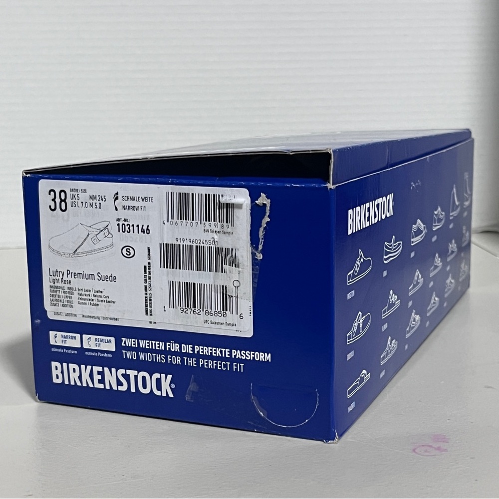Birkenstock Lutry Light Rose size 7 - Picture 8 of 8
